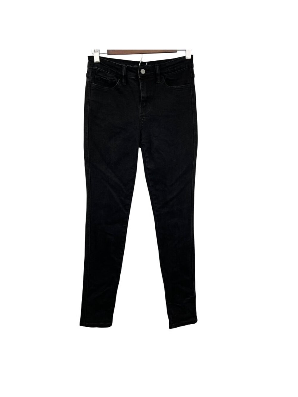 Flying Monkey Womens Skinny Jeans Black Mid Rise Size 27 Waist
